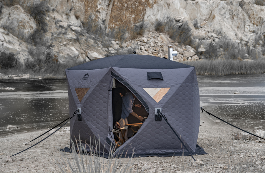 China Star Hub Tent Portable Pop Up Ice Fishing Angler Thermal Hub