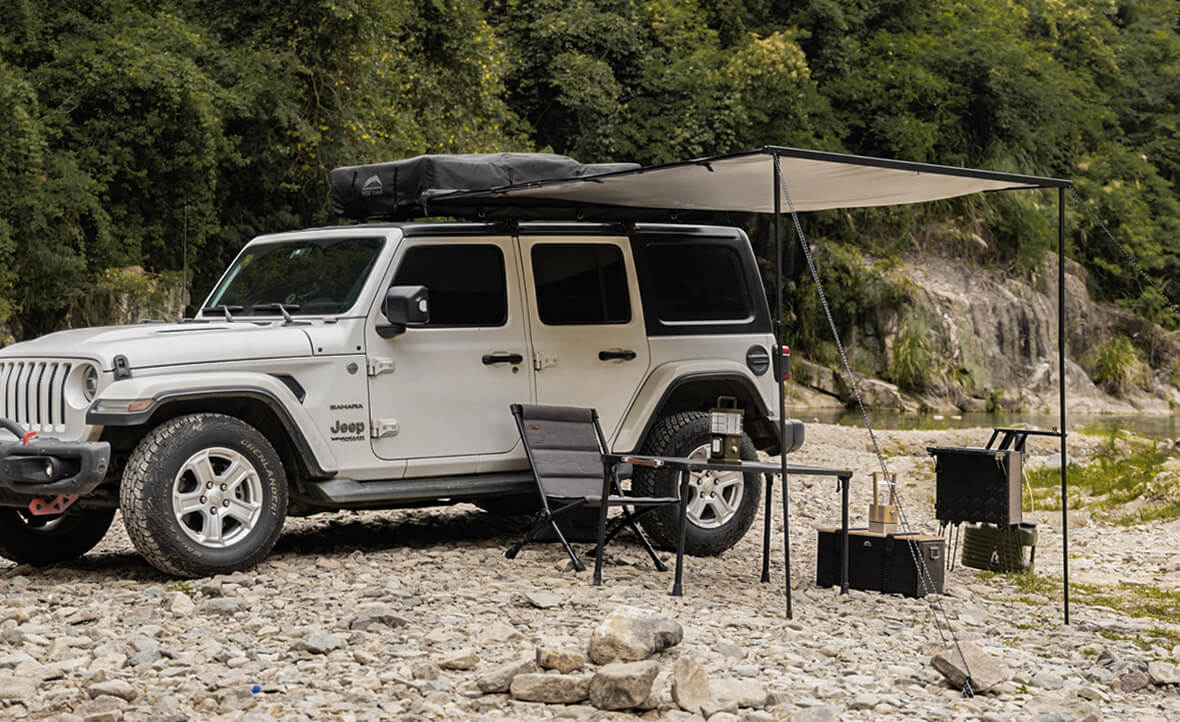 Lightweight Car Side Tent