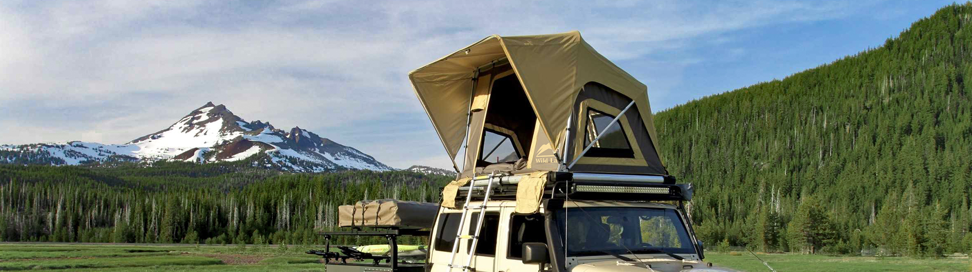 Wild Land Lightweight Soft Shell Quick Set strešni šotor