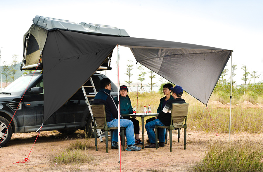 toldo para carpa de techo rígido