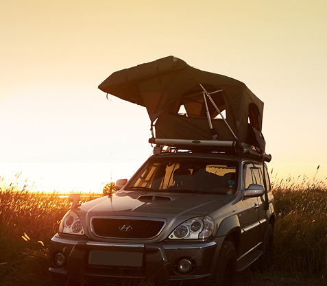 World’s FIRST Electric and Solar Powered Rooftop Tents 2